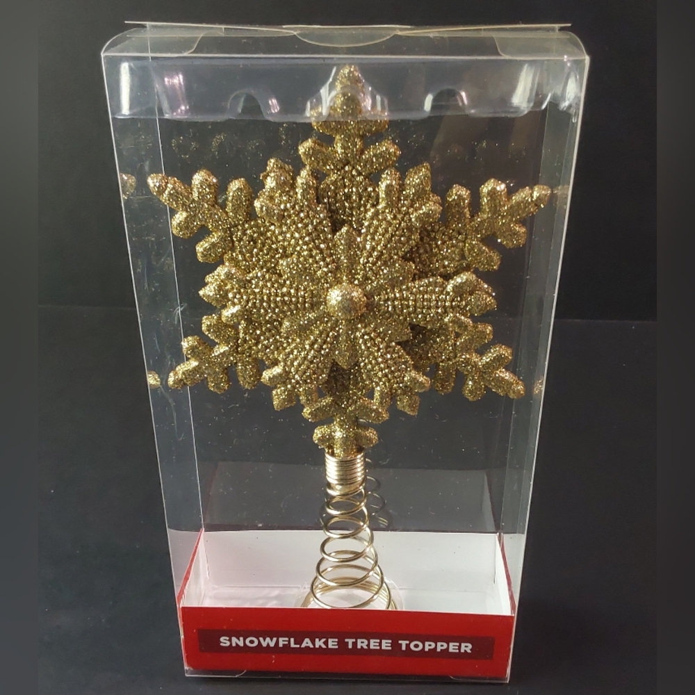 XMAS Snowflake Tree Topper - Picture 2 of 2